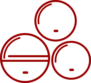 Logo Cuverie de Citeaux rouge transparent